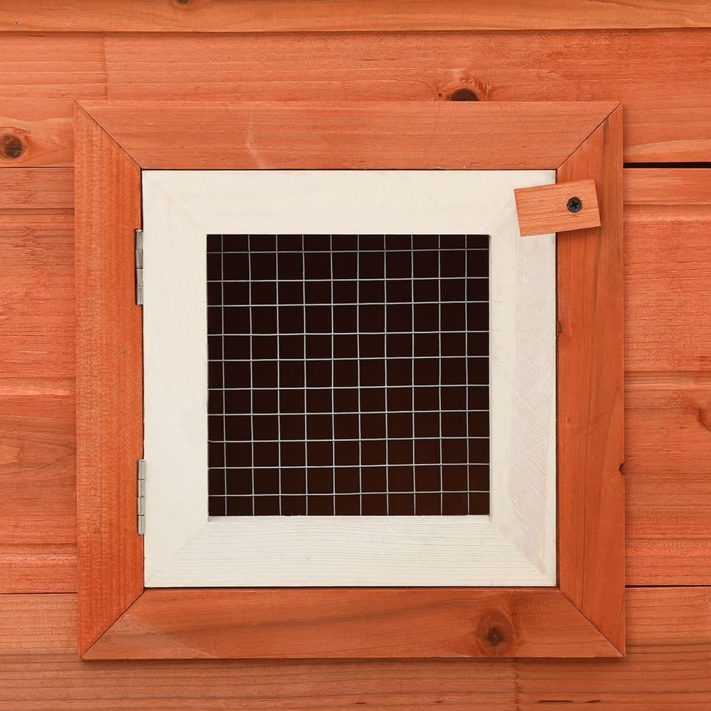 Outdoor Large Rabbit Hutch House Pet Cage Double House at Set Shop and Smile