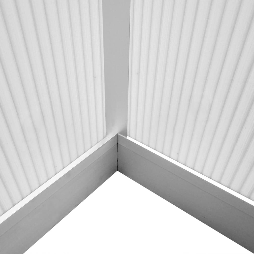 Reinforced Aluminum Greenhouse with Base Frame 49.5ft² at Set Shop and Smile