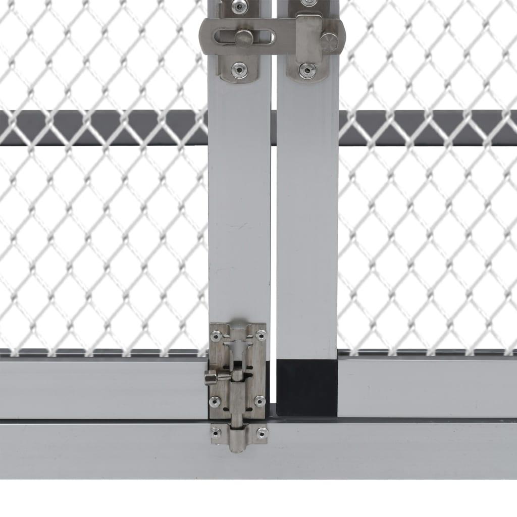 Chicken Coop with Runs and Nest Box Aluminum at Set Shop and Smile