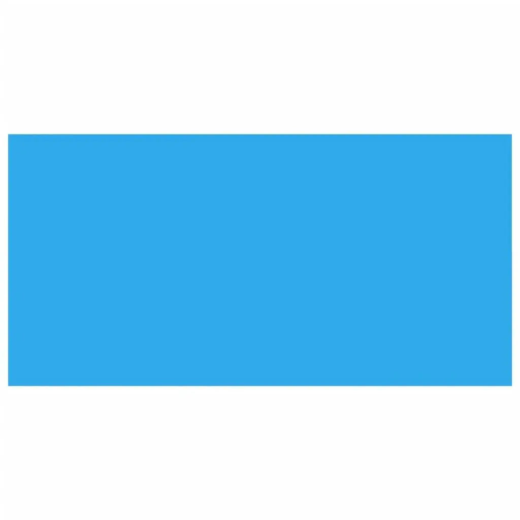 Rectangular Pool Cover 288 x 144 inch PE Blue at Set Shop and Smile