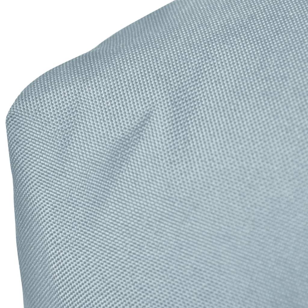 Seat Cushion Upholstered 47.2"x31.5"x3.9" Gray at Set Shop and Smile