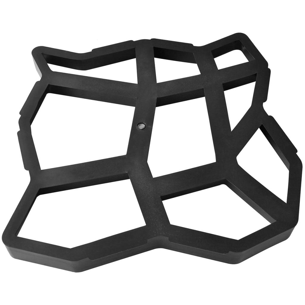 Pavement Mold for the Garden 16.5"x16.5"x1.6" Set of 2 at Set Shop and Smile