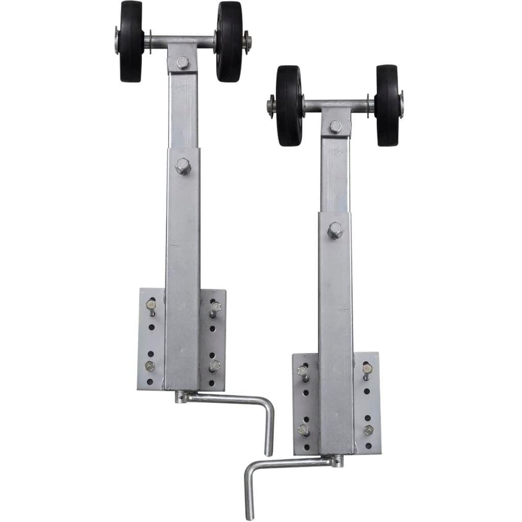 Boat Trailer Double Roller Bow Support Set of 2 23.2"-33.1" at Set Shop and Smile