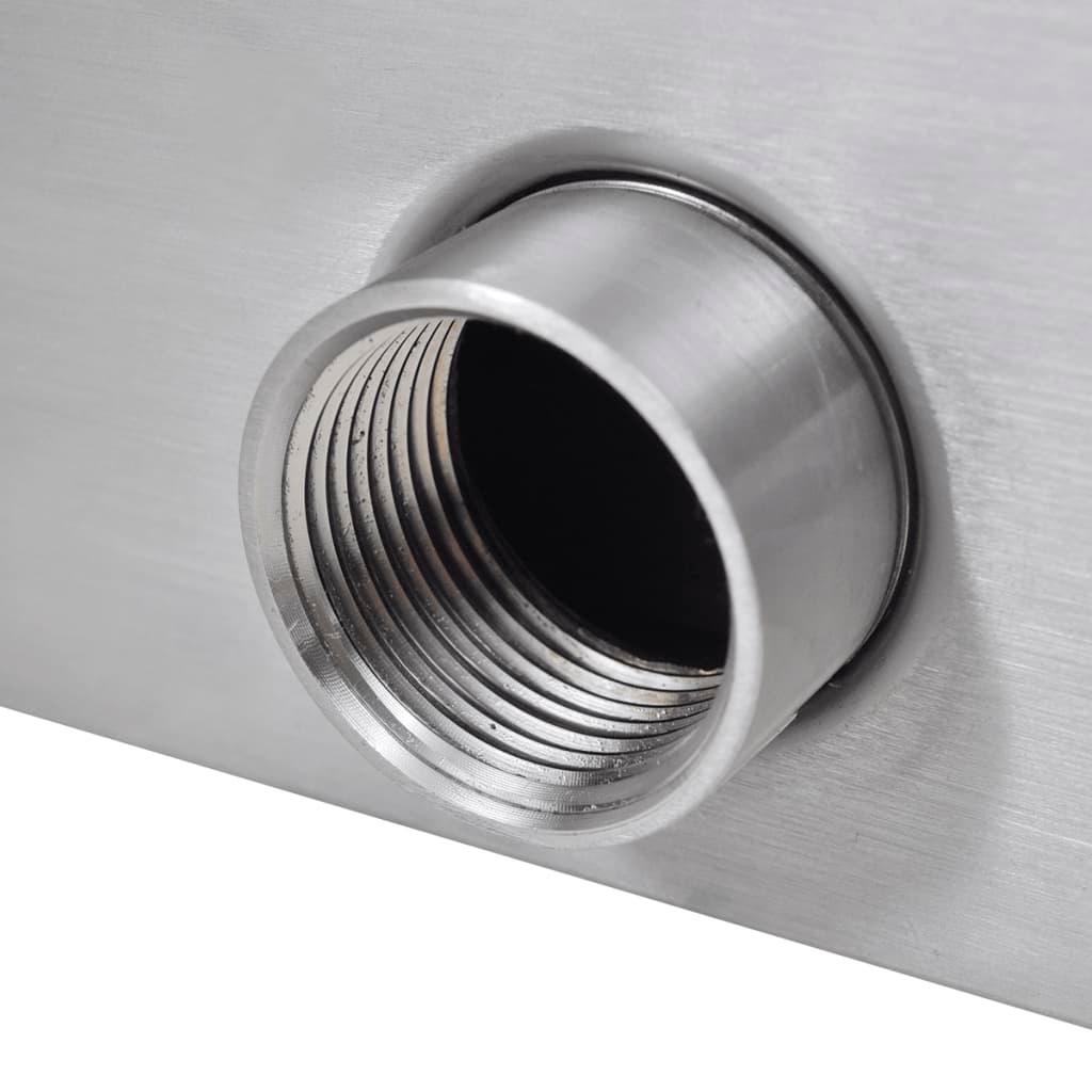 Rectangular Waterfall Pool Fountain Stainless Steel 17.7" at Set Shop and Smile