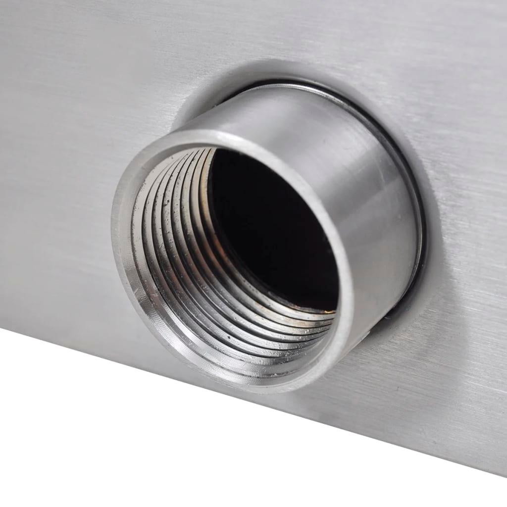 Rectangular Waterfall Pool Fountain Stainless Steel 35.4" at Set Shop and Smile