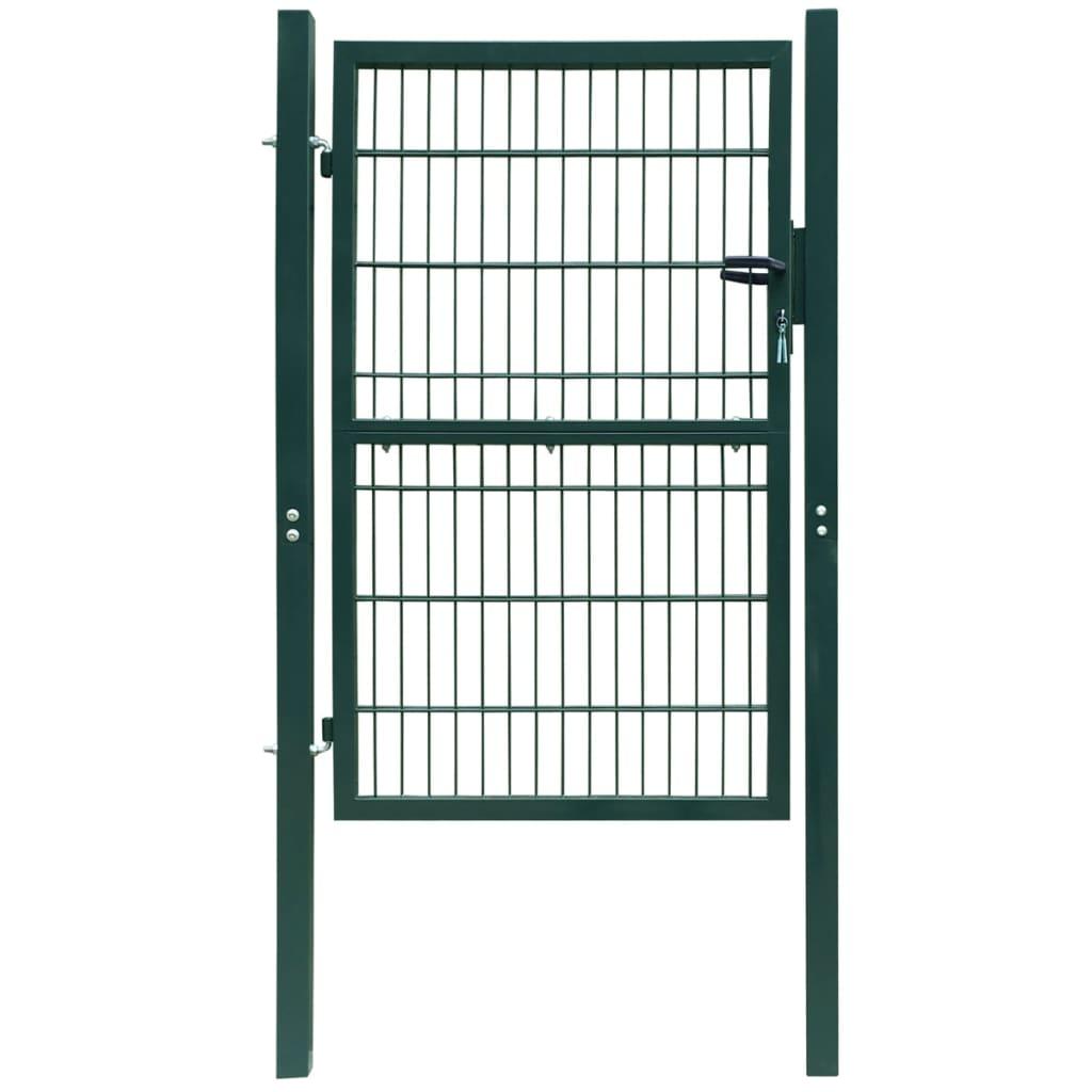 2D Fence Gate (Single) Green 41.7" x 66.9" at Set Shop and Smile