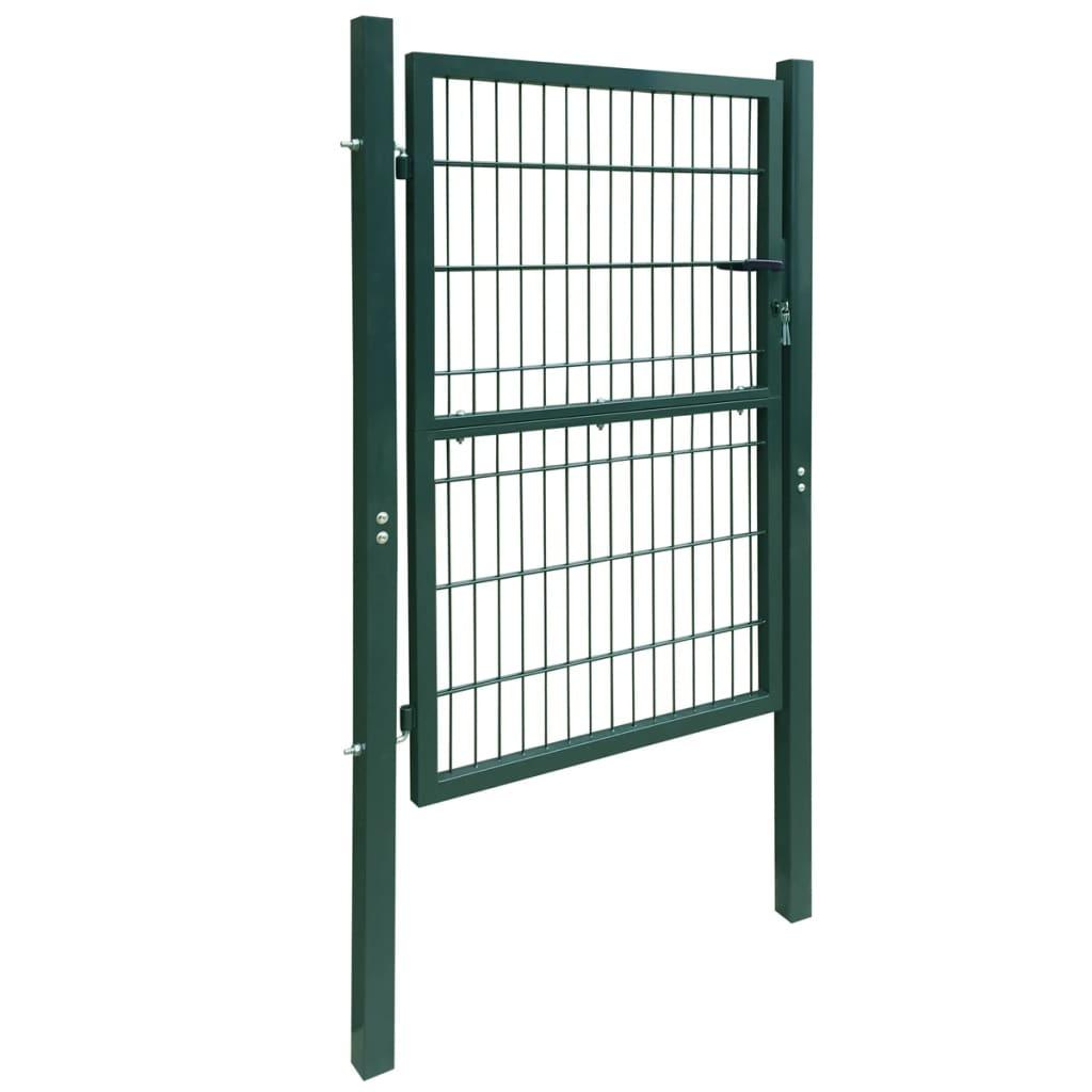 2D Fence Gate (Single) Green 41.7" x 66.9" at Set Shop and Smile