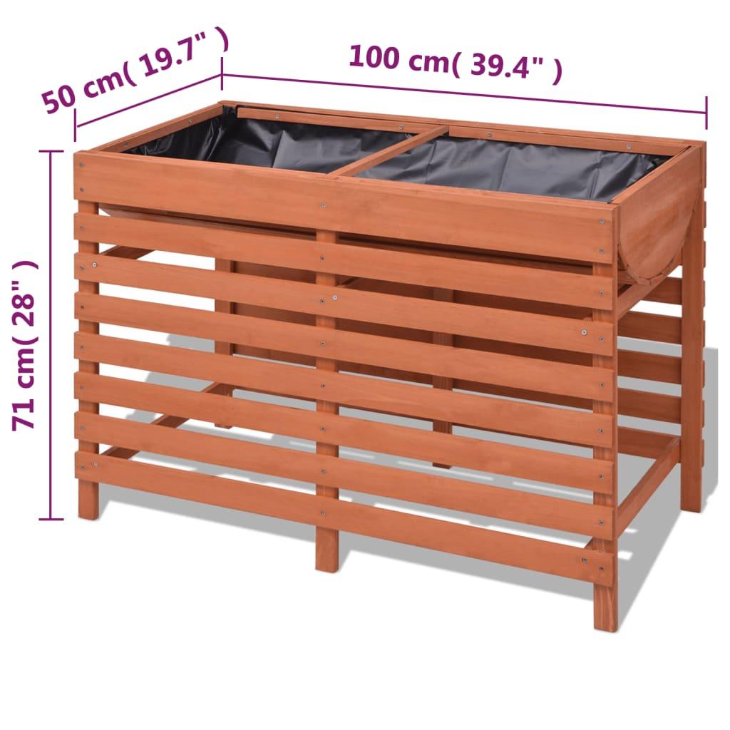 Planter 39.3"x19.6"x27.9" Wood at Set Shop and Smile