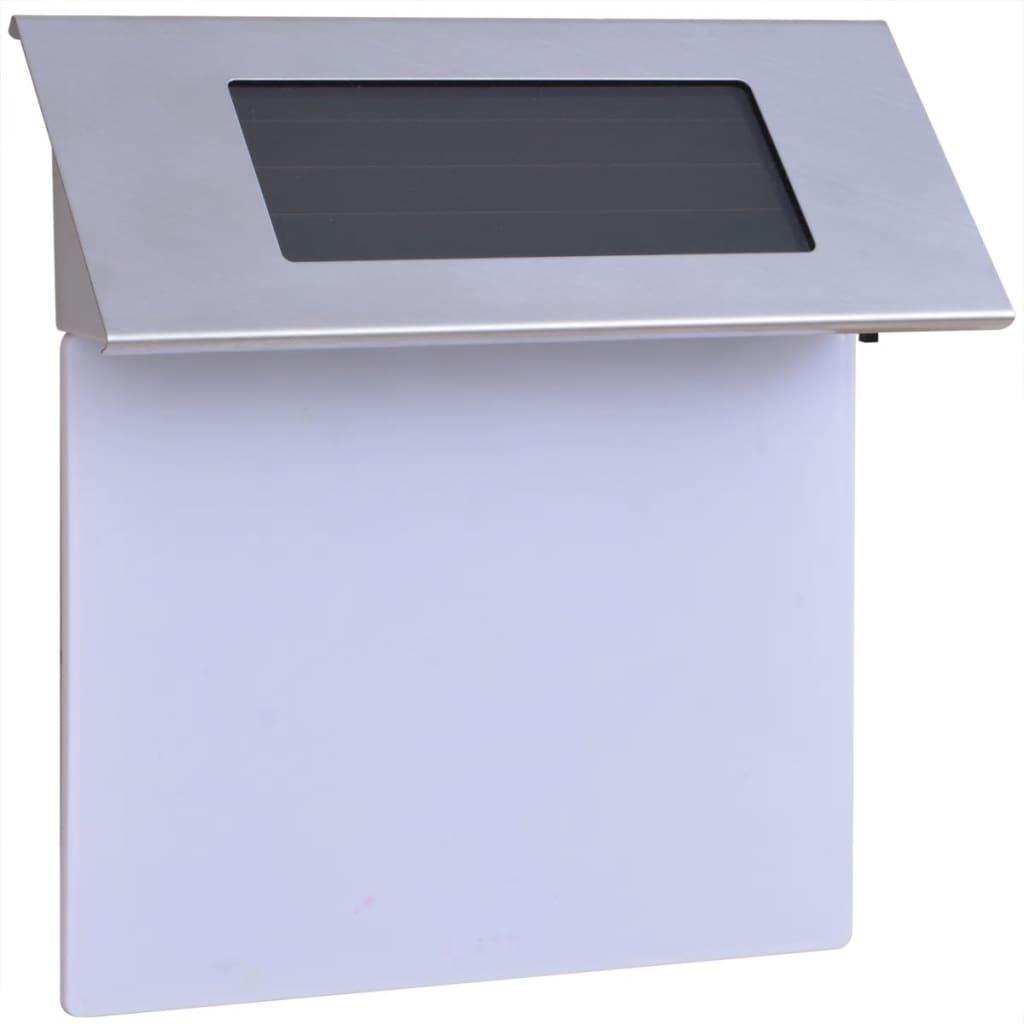 Solar LED House Number Light Stainless Steel at Set Shop and Smile