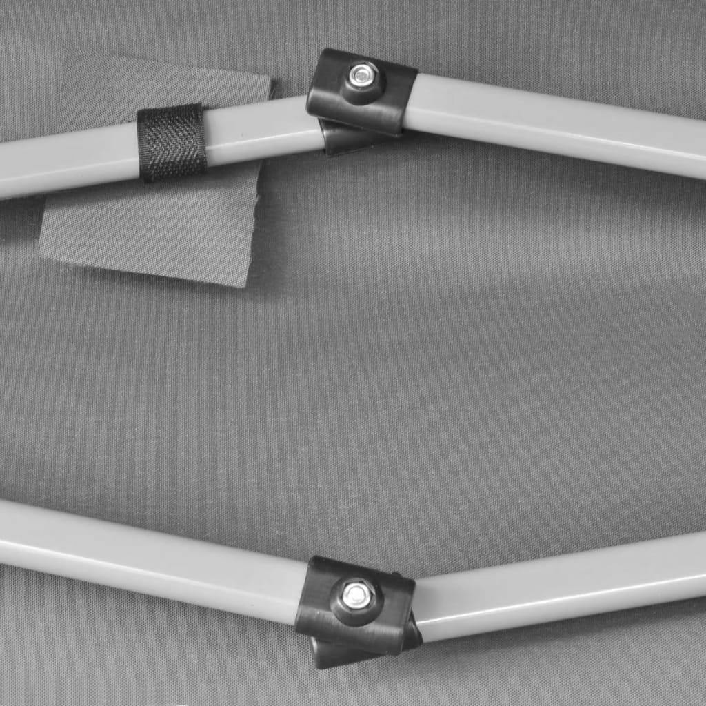 Hexagonal Pop-Up Foldable Marquee Gray 11.8'x10.2' at Set Shop and Smile