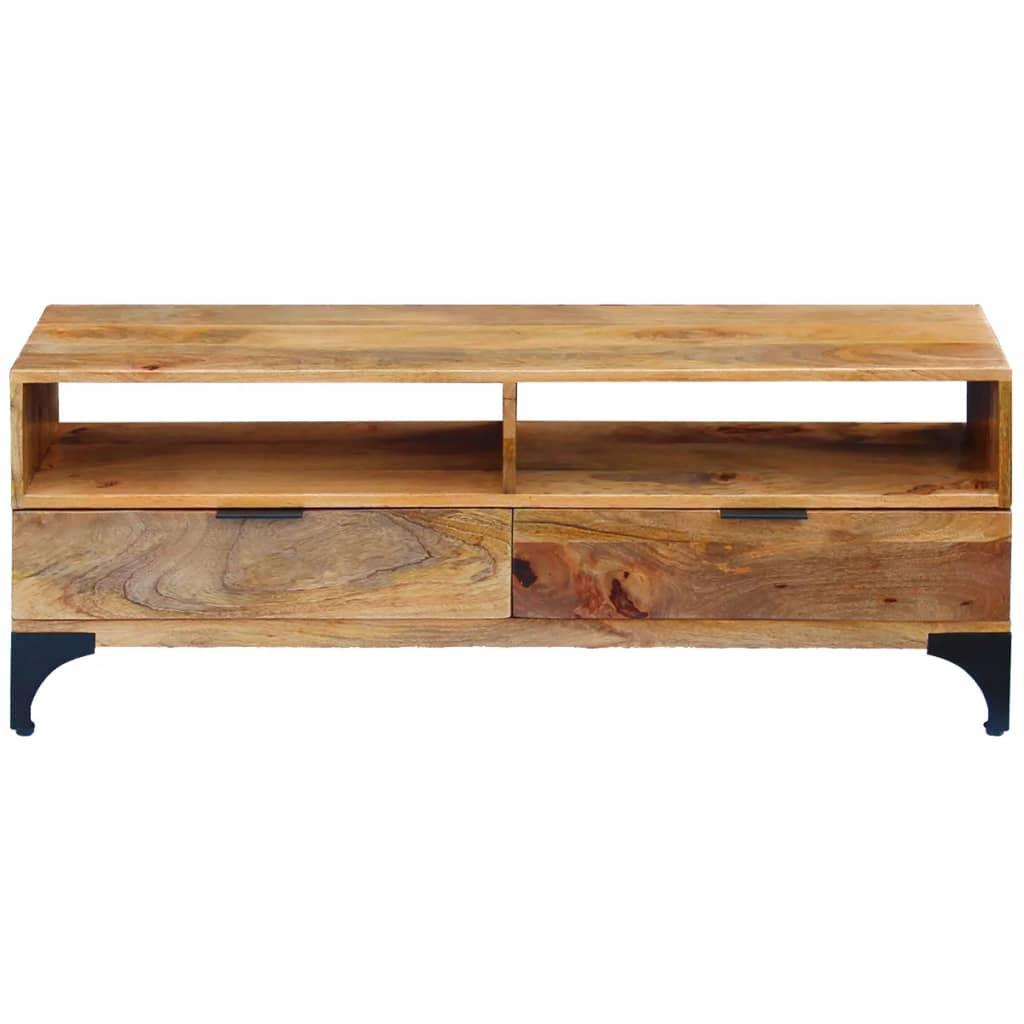 TV Stand Mango Wood 47.2"x13.8"x17.7" at Set Shop and Smile