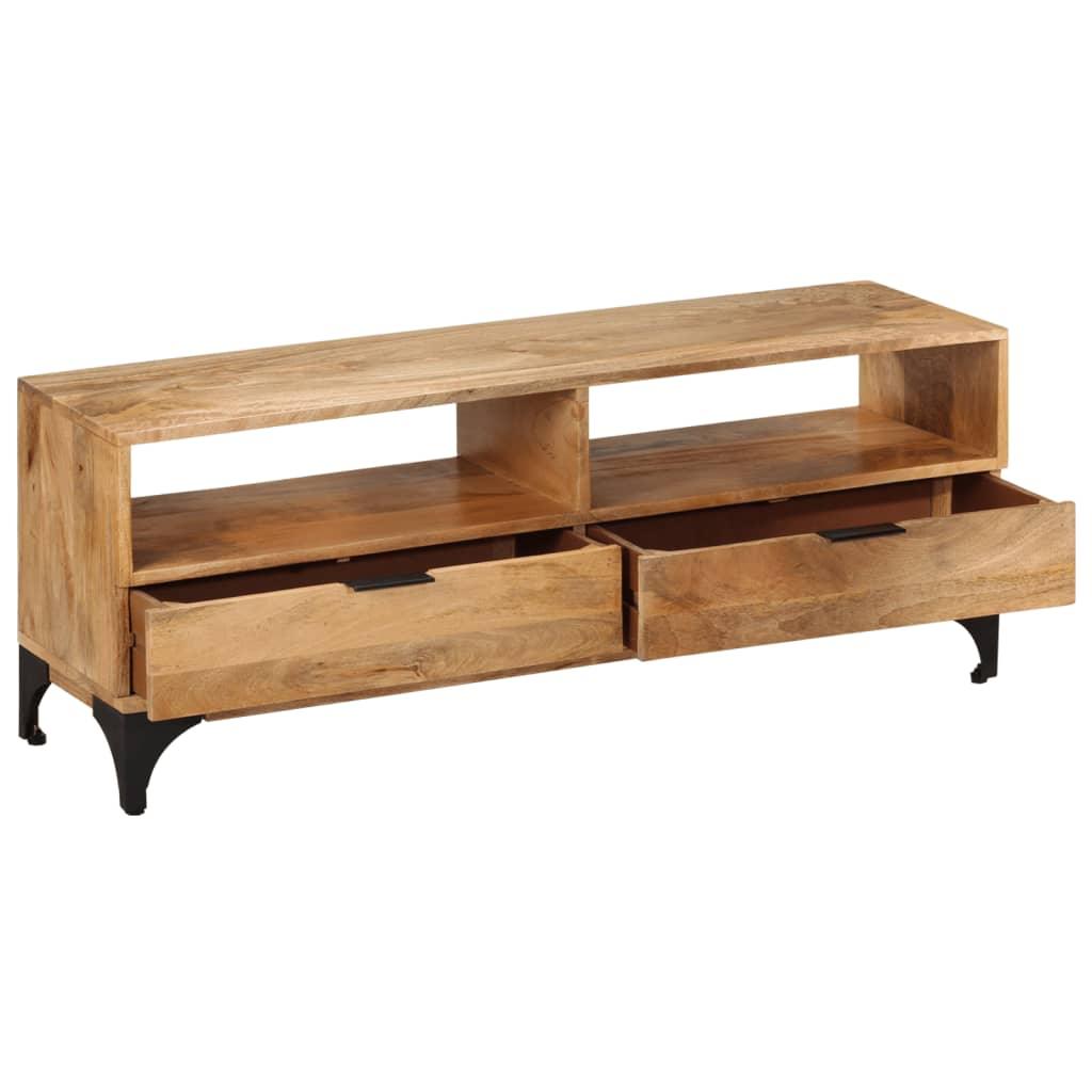 TV Stand Mango Wood 47.2"x13.8"x17.7" at Set Shop and Smile