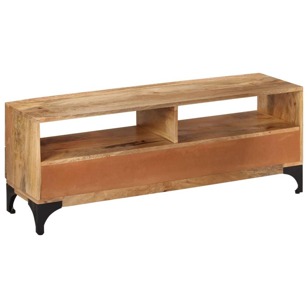 TV Stand Mango Wood 47.2"x13.8"x17.7" at Set Shop and Smile