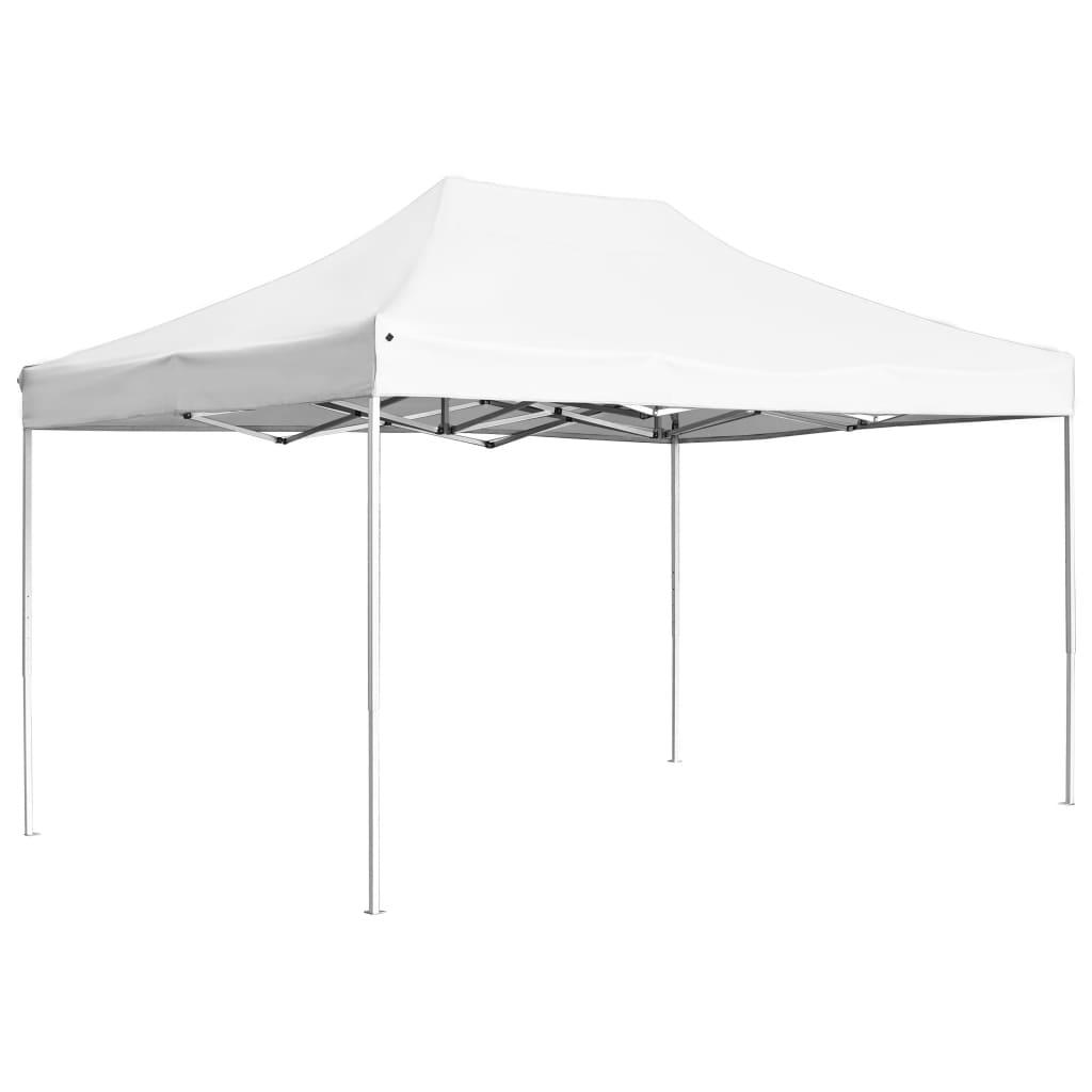 Professional Folding Party Tent Aluminum 14.8'x9.8' White at Set Shop and Smile