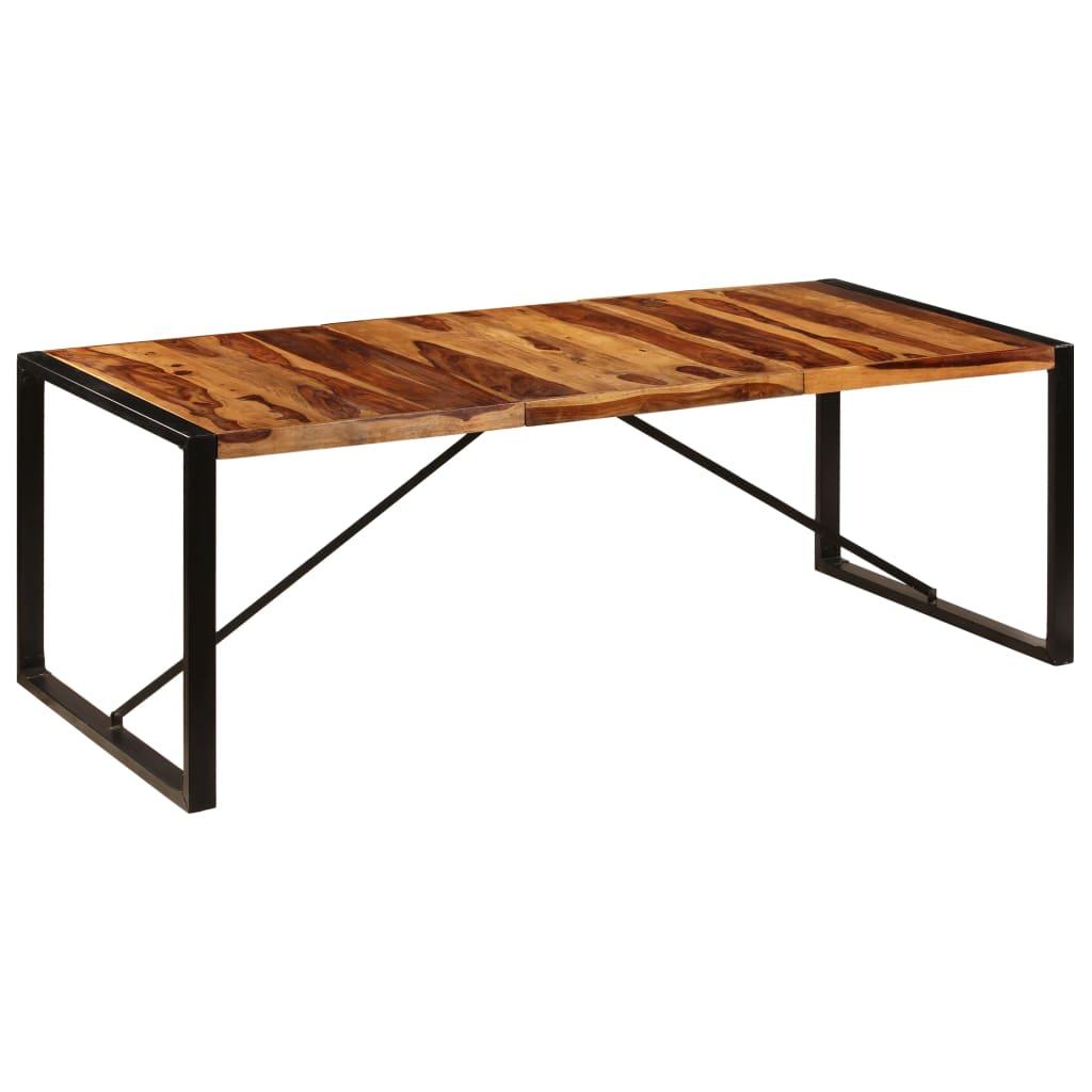 Dining Table 86.6"x39.4"x29.5" Solid Sheesham Wood at Set Shop and Smile