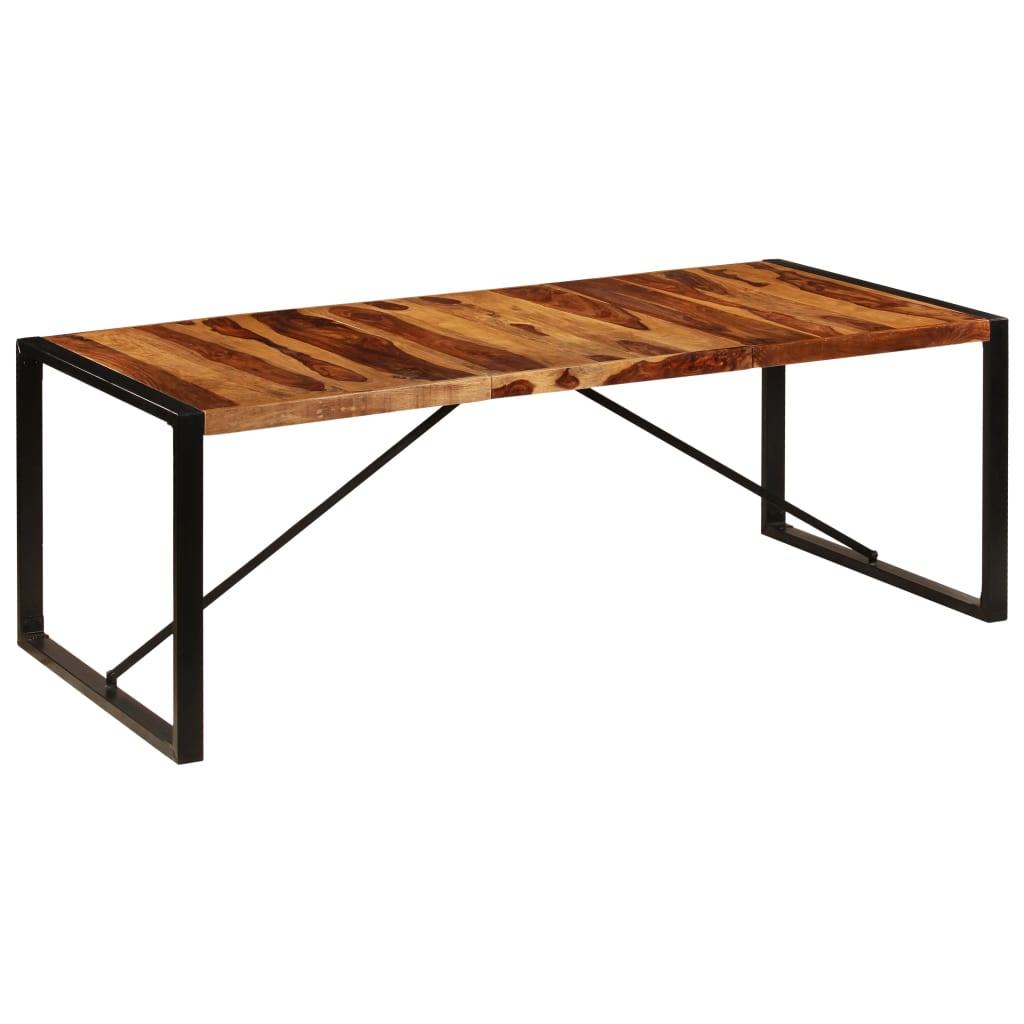 Dining Table 86.6"x39.4"x29.5" Solid Sheesham Wood at Set Shop and Smile