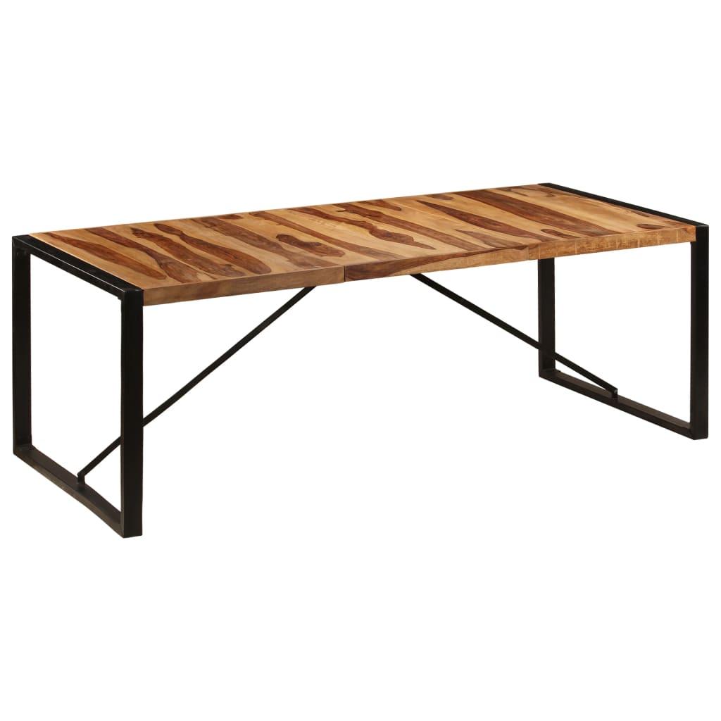 Dining Table 86.6"x39.4"x29.5" Solid Sheesham Wood at Set Shop and Smile
