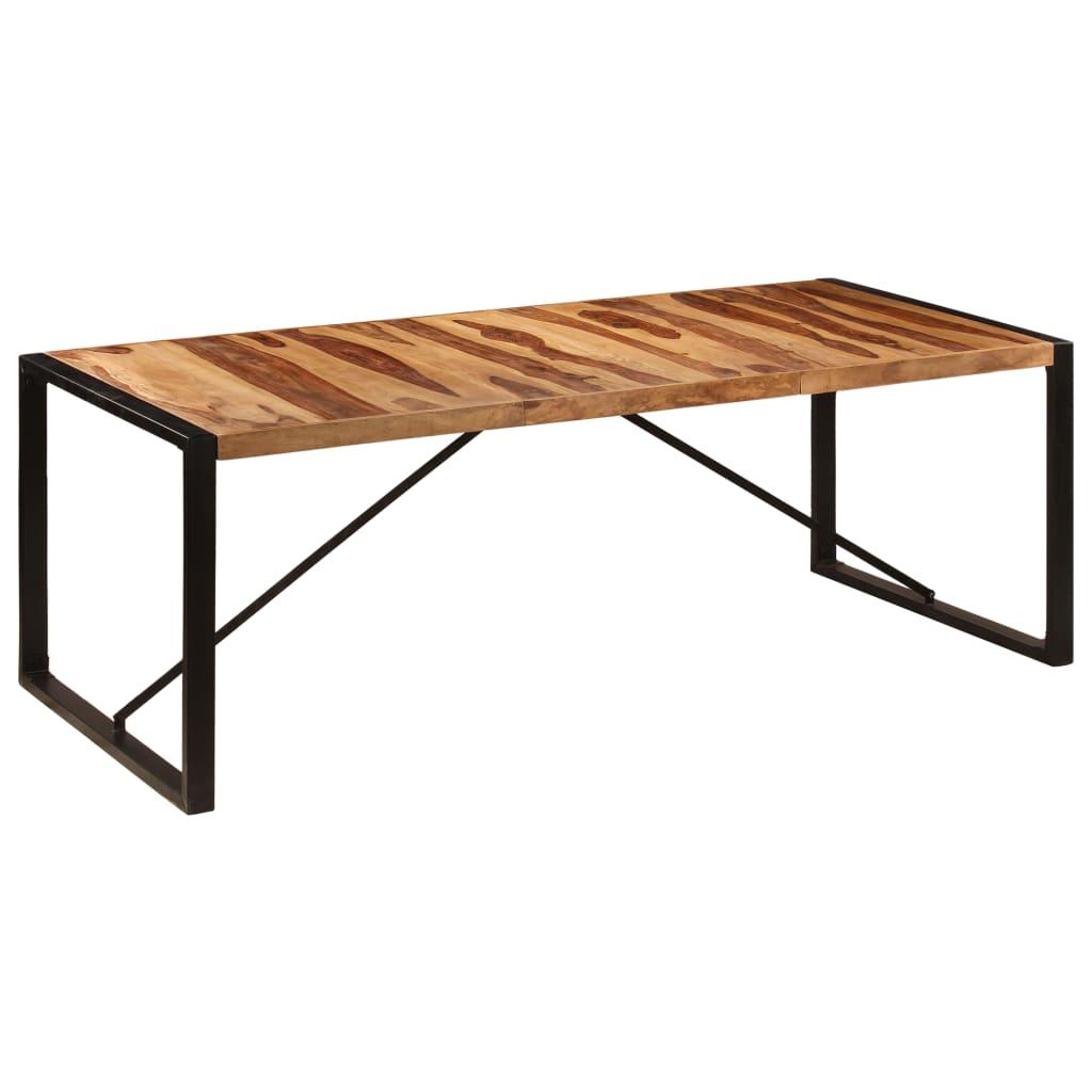 Dining Table 86.6"x39.4"x29.5" Solid Sheesham Wood at Set Shop and Smile