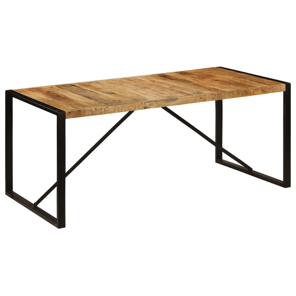 Dining Table 70.9"x35.4"x29.5" Solid Mango Wood at Set Shop and Smile