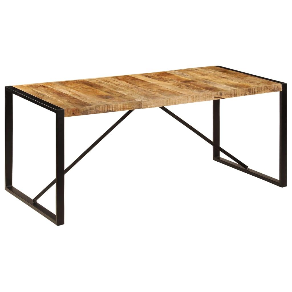 Dining Table 70.9"x35.4"x29.5" Solid Mango Wood at Set Shop and Smile