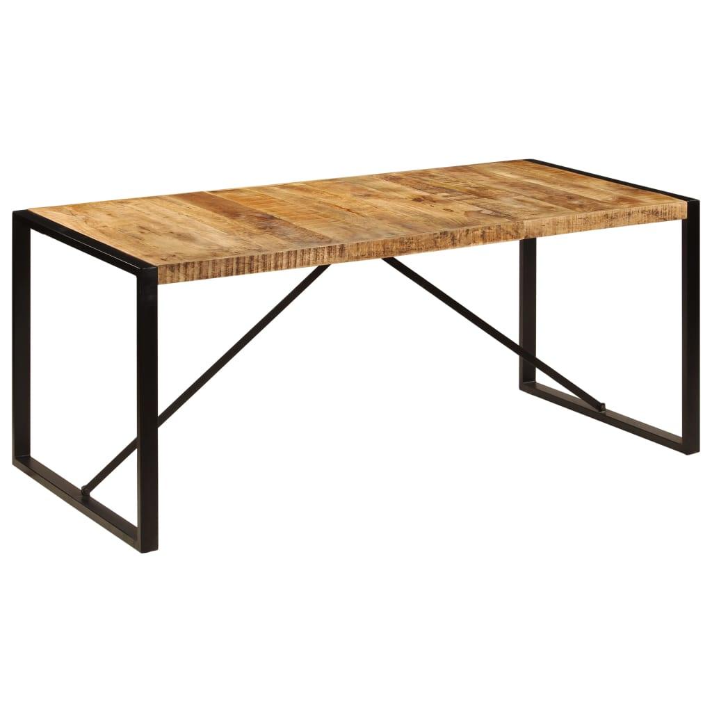Dining Table 70.9"x35.4"x29.5" Solid Mango Wood at Set Shop and Smile