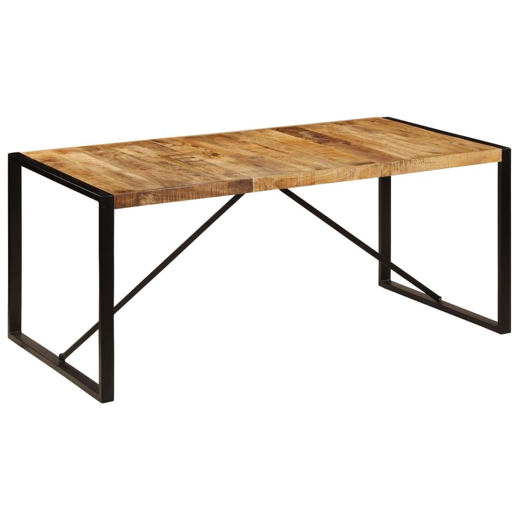 Dining Table 70.9"x35.4"x29.5" Solid Mango Wood at Set Shop and Smile