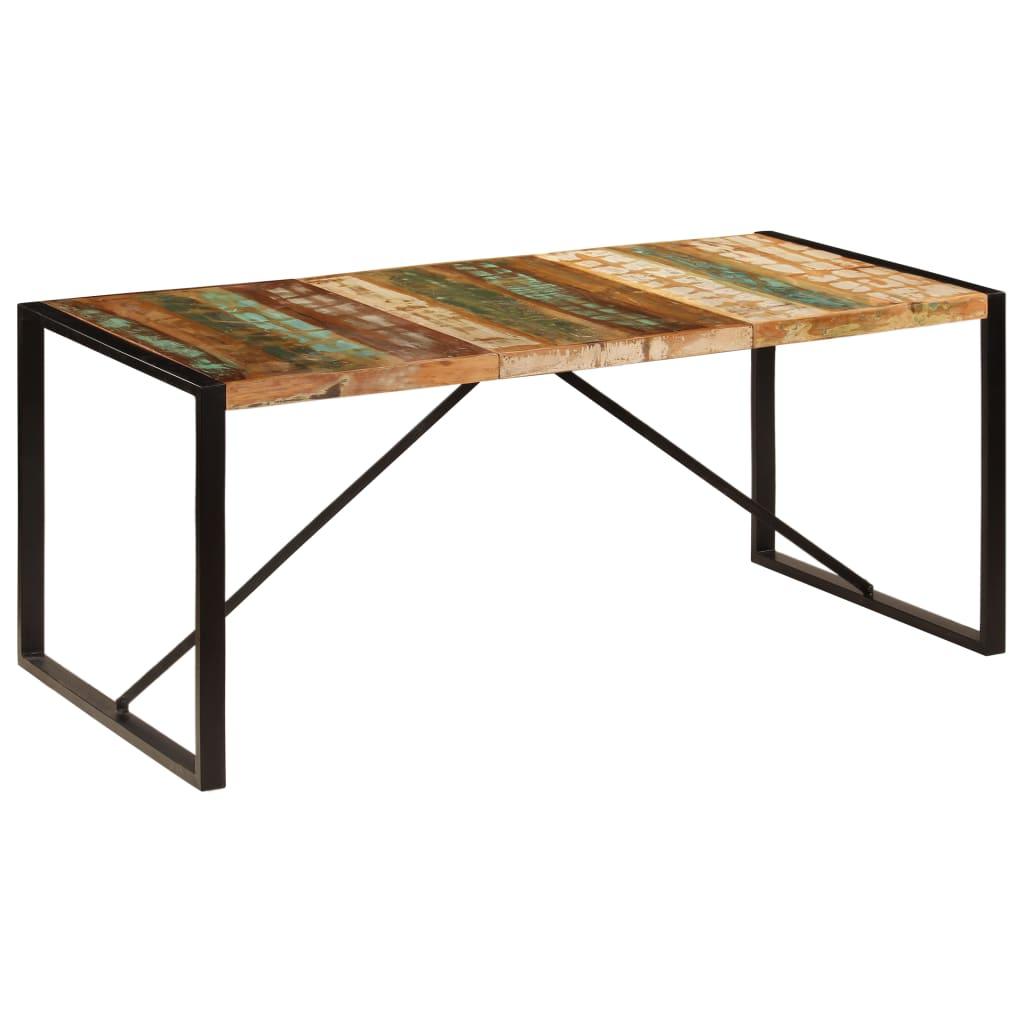 Dining Table 70.9"x35.4"x29.5" Solid Reclaimed Wood at Set Shop and Smile