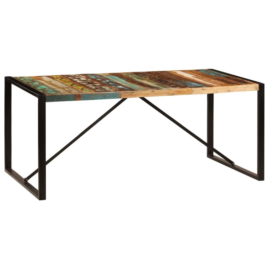 Dining Table 70.9"x35.4"x29.5" Solid Reclaimed Wood at Set Shop and Smile