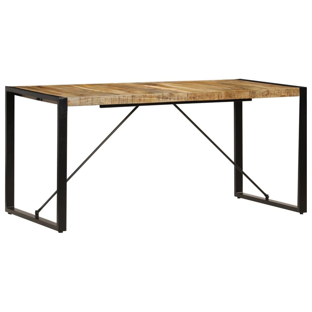 Dining Table 63"x31.5"x29.5" Solid Mango Wood at Set Shop and Smile