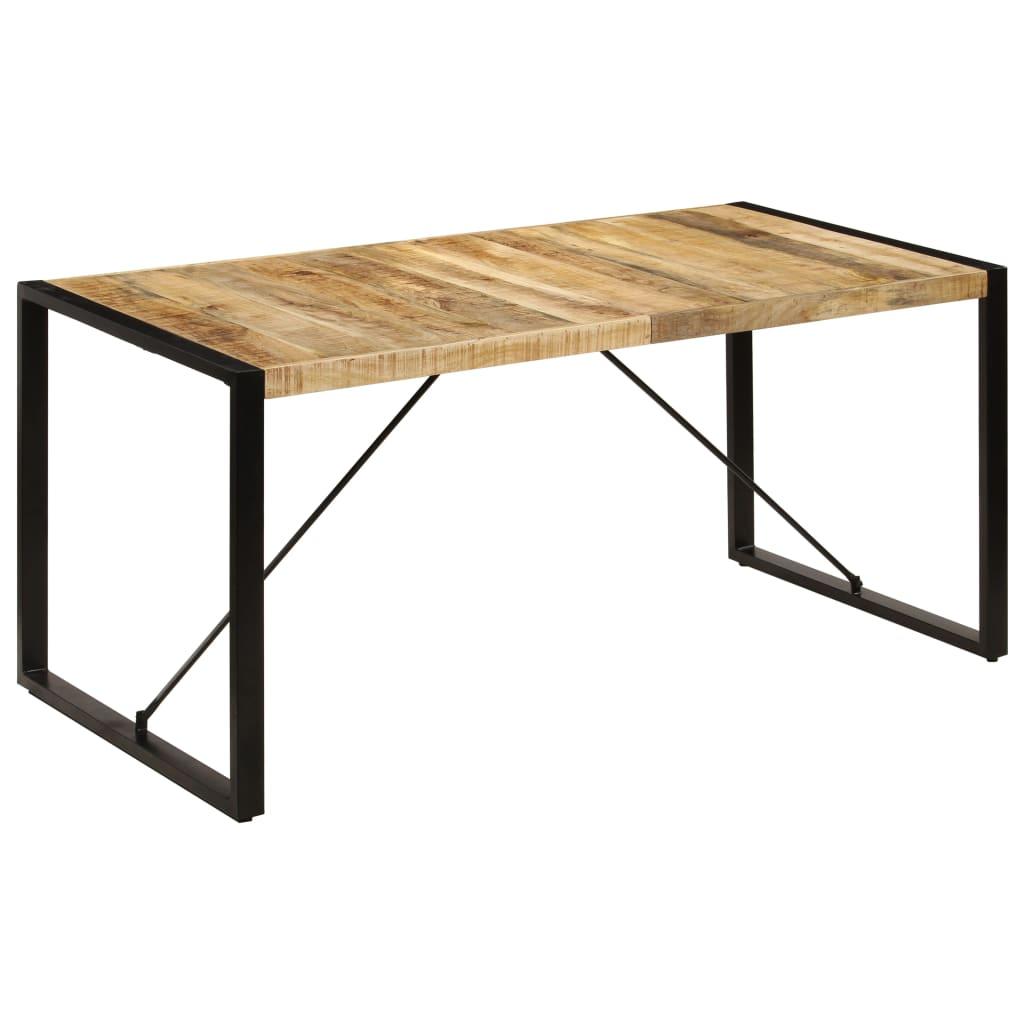 Dining Table 63"x31.5"x29.5" Solid Mango Wood at Set Shop and Smile