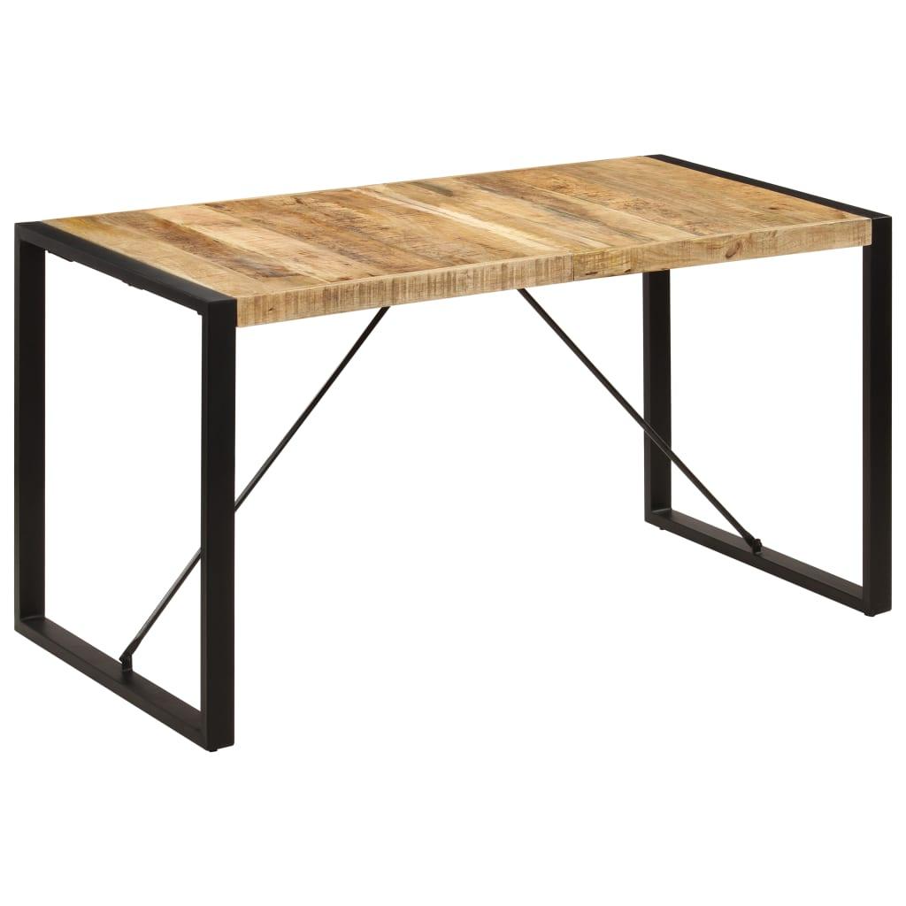 Dining Table 55.1"x27.6"x29.5" Solid Mango Wood at Set Shop and Smile