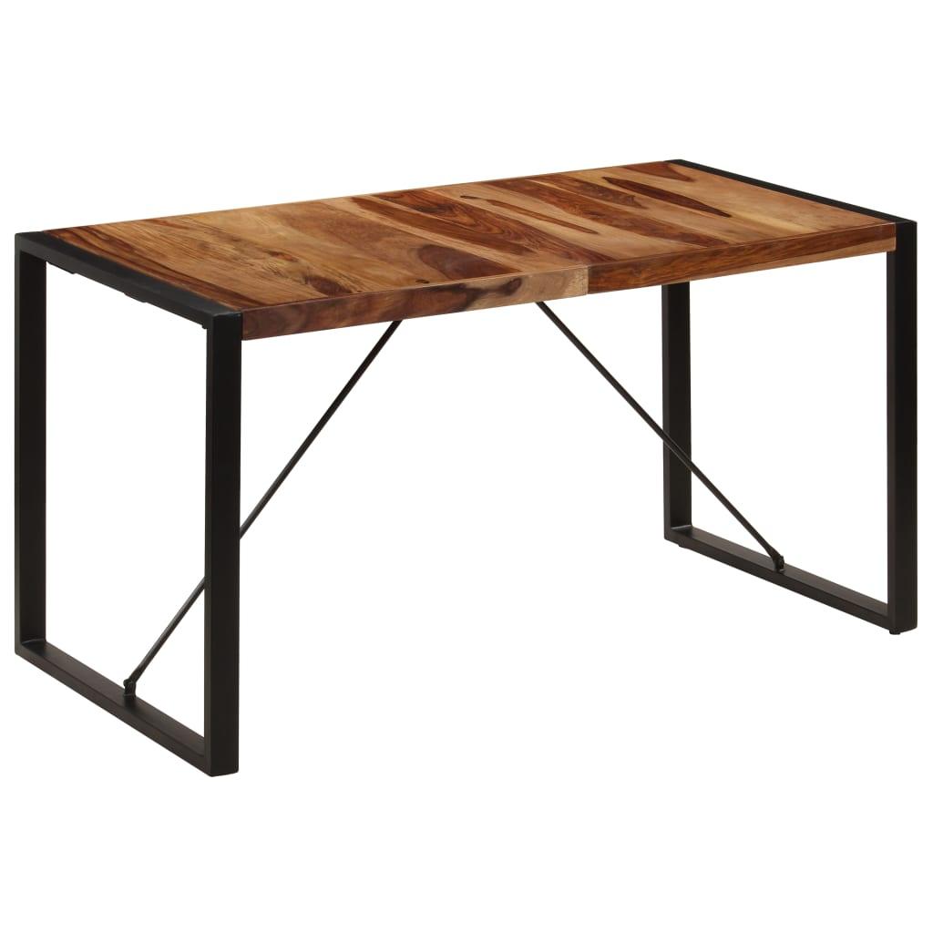 Dining Table 55.1"x27.6"x29.5" Solid Sheesham Wood at Set Shop and Smile