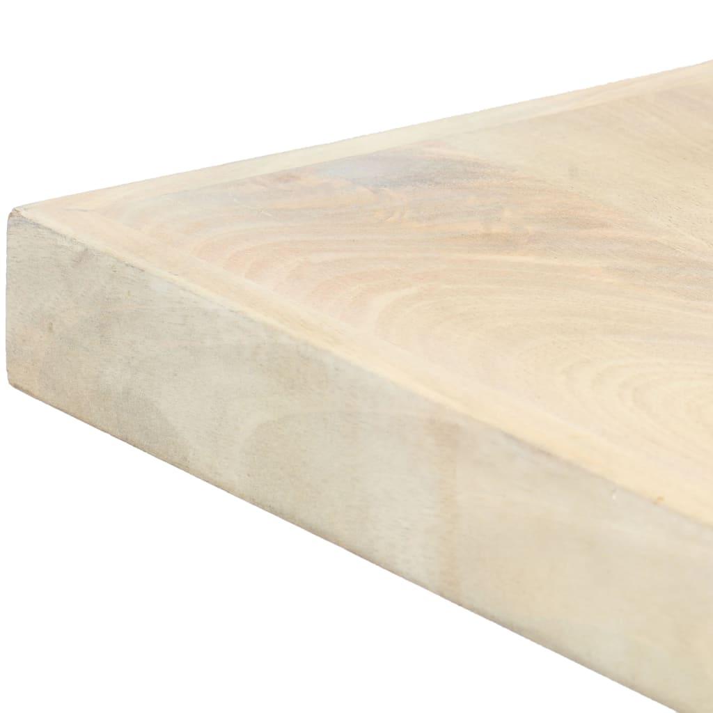 Dining Table 55.1"x27.6"x29.5" Solid Bleached Mango Wood at Set Shop and Smile