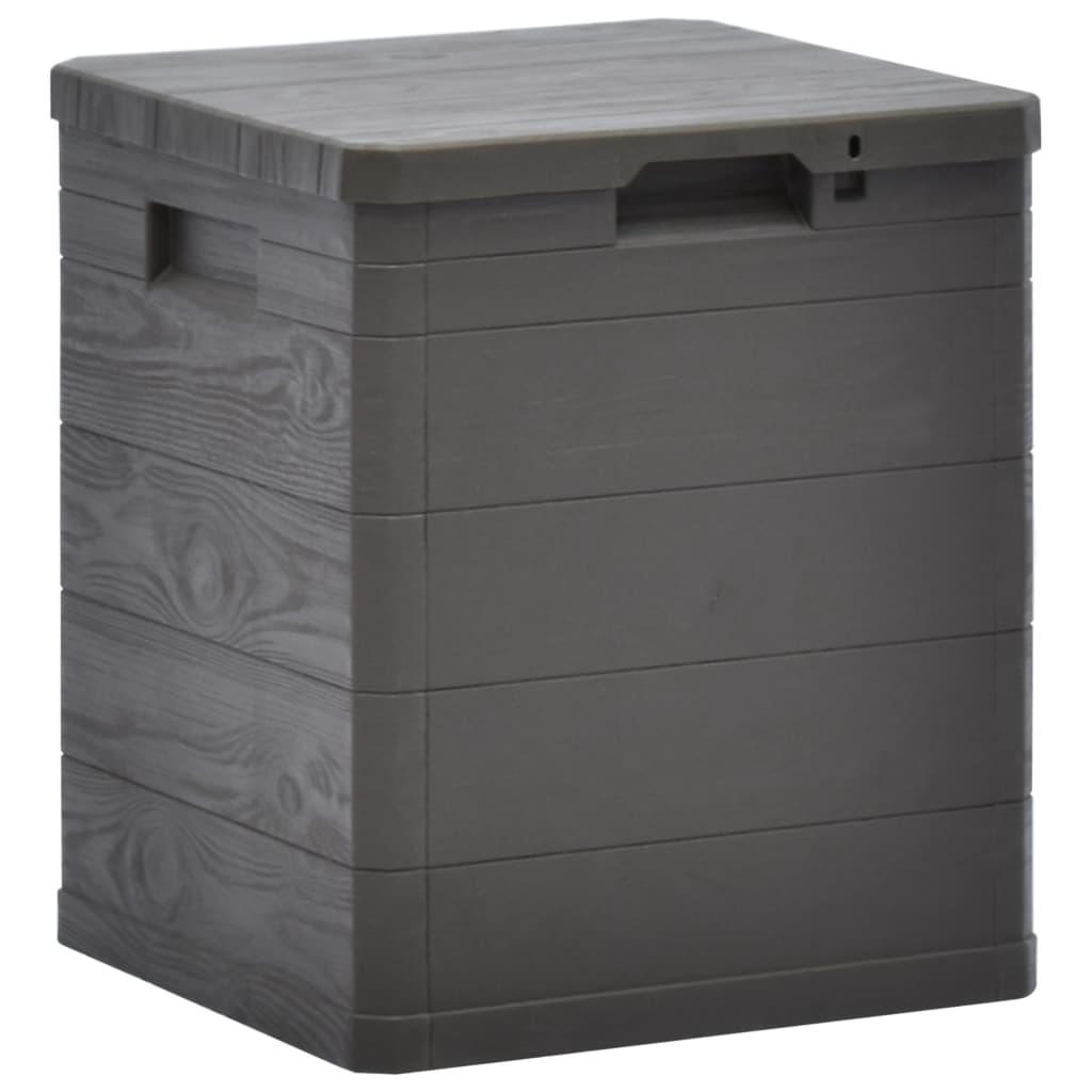 Patio Storage Box 23.8 gal Brown at Set Shop and Smile