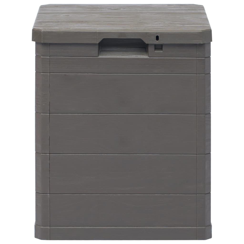 Patio Storage Box 23.8 gal Brown at Set Shop and Smile