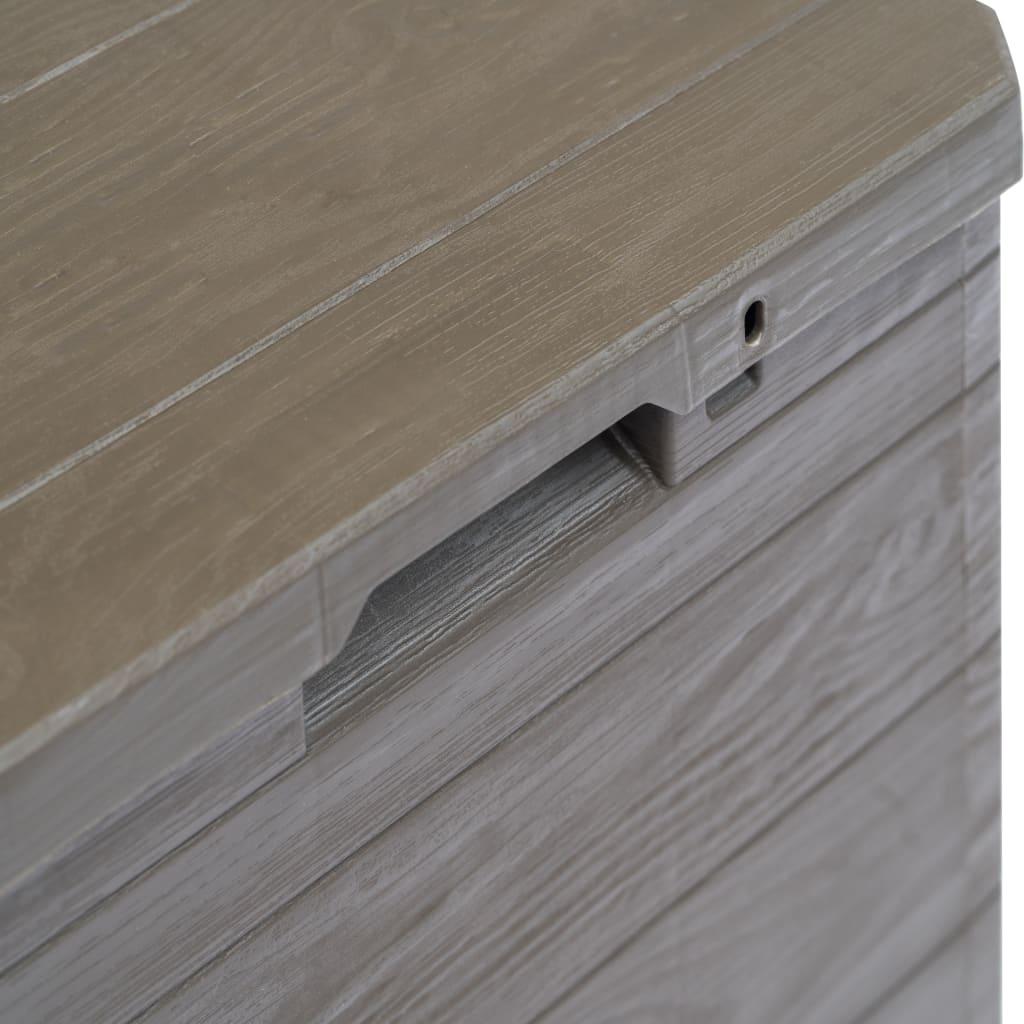 Patio Storage Box 23.8 gal Brown at Set Shop and Smile