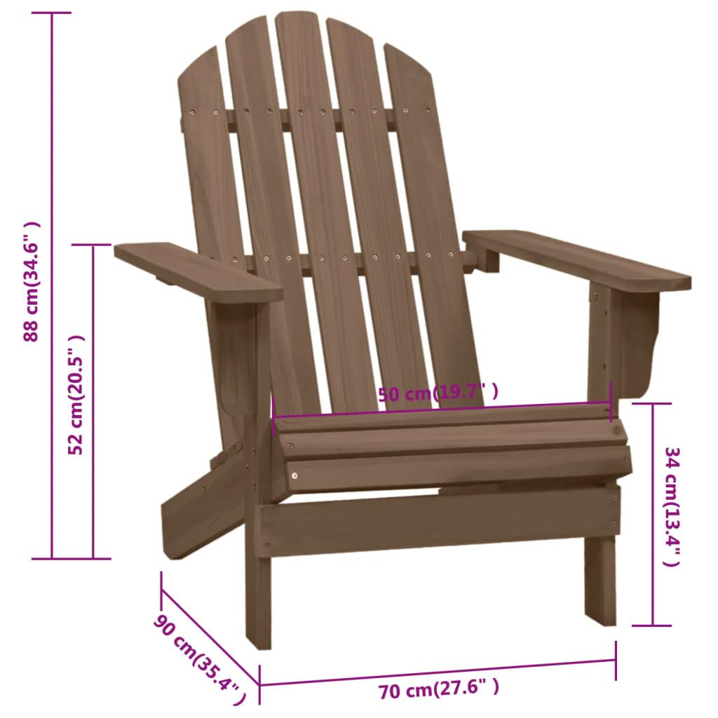 Patio Chair Wood Brown at Set Shop and Smile