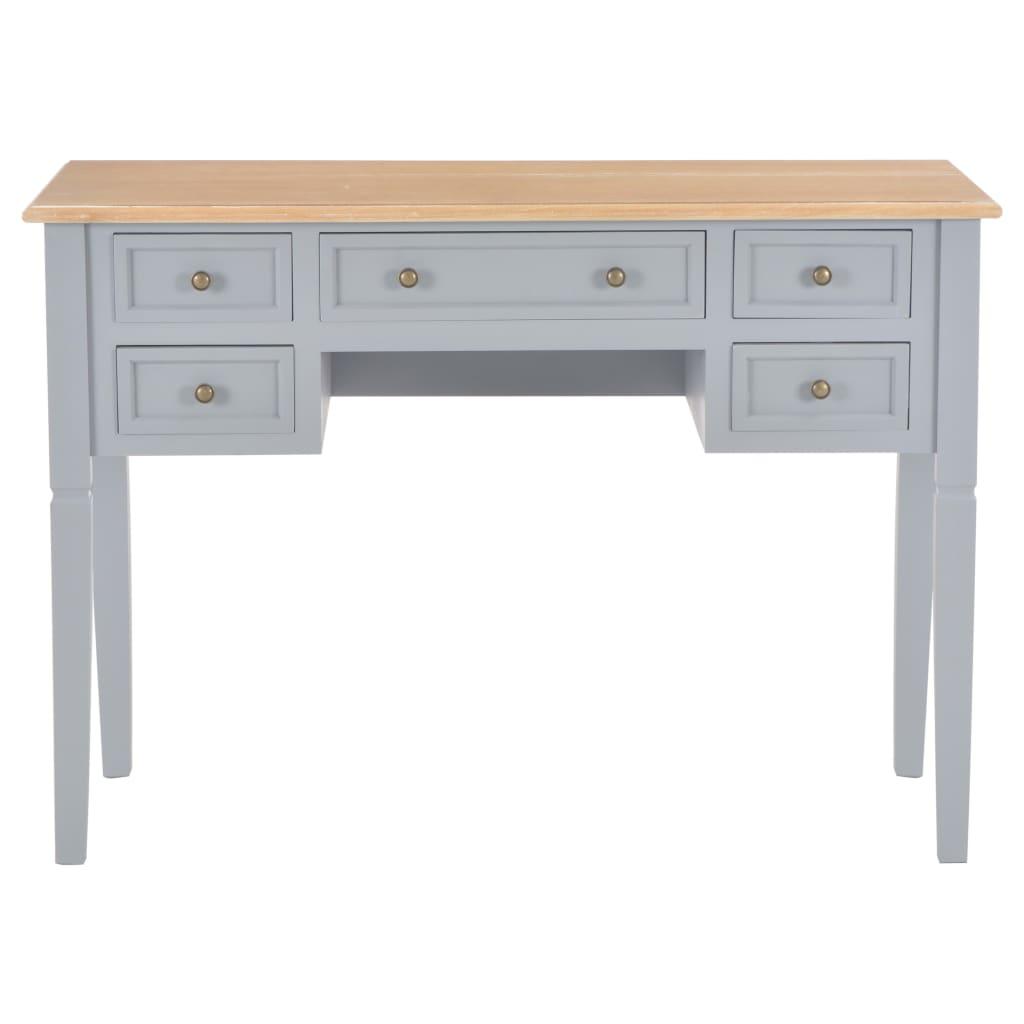 Writing Desk Gray 43.1"x17.7"x30.5" Wood at Set Shop and Smile