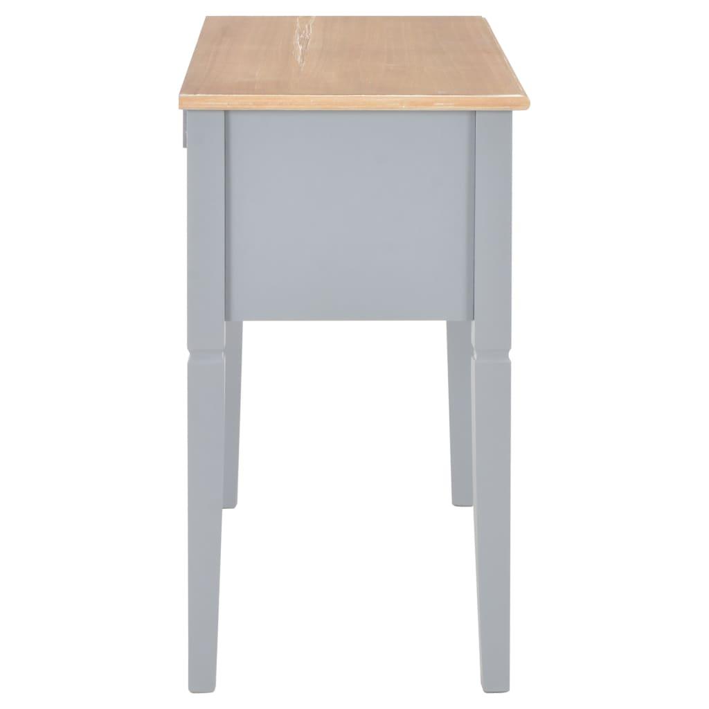 Writing Desk Gray 43.1"x17.7"x30.5" Wood at Set Shop and Smile