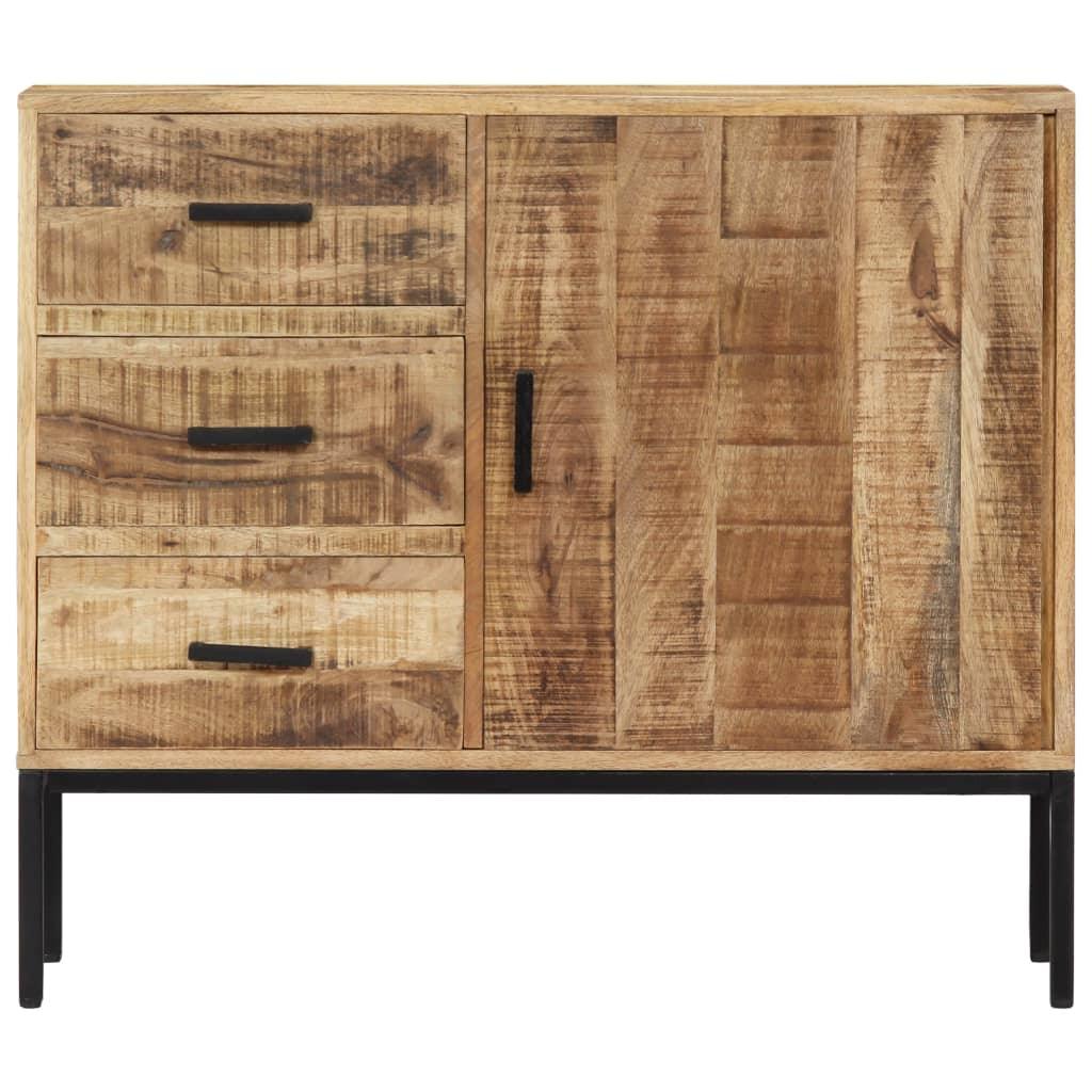 Sideboard 34.6"x11.8"x28" Solid Mango Wood at Set Shop and Smile