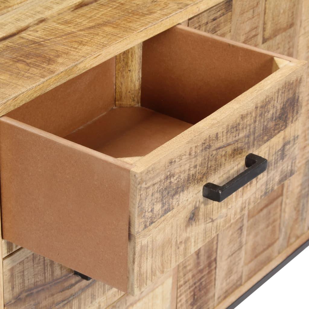 Sideboard 34.6"x11.8"x28" Solid Mango Wood at Set Shop and Smile