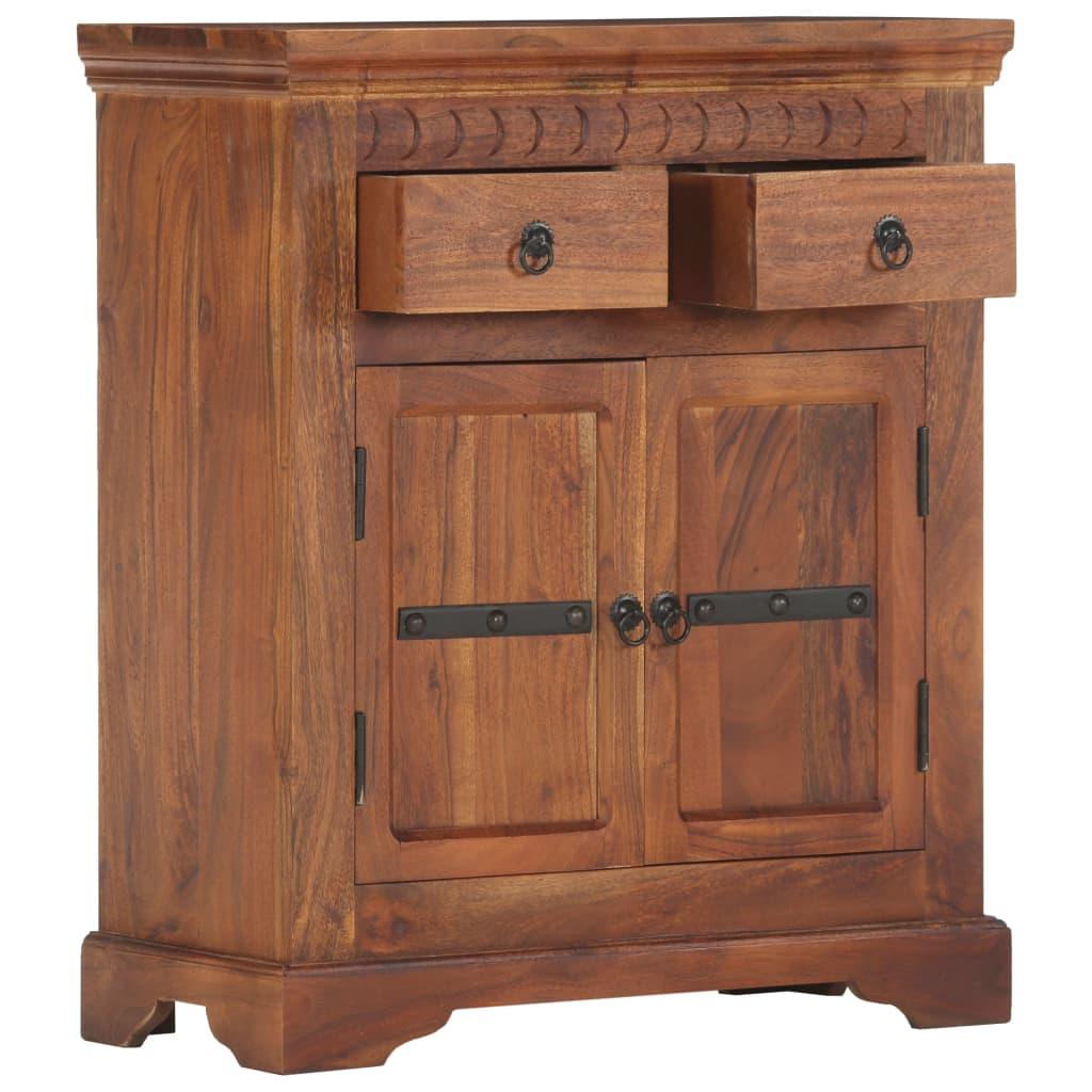 Sideboard 24.8"x11.8"x29.5" Solid Acacia Wood at Set Shop and Smile
