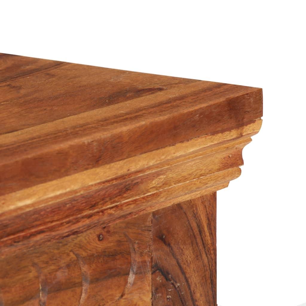 Sideboard 24.8"x11.8"x29.5" Solid Acacia Wood at Set Shop and Smile