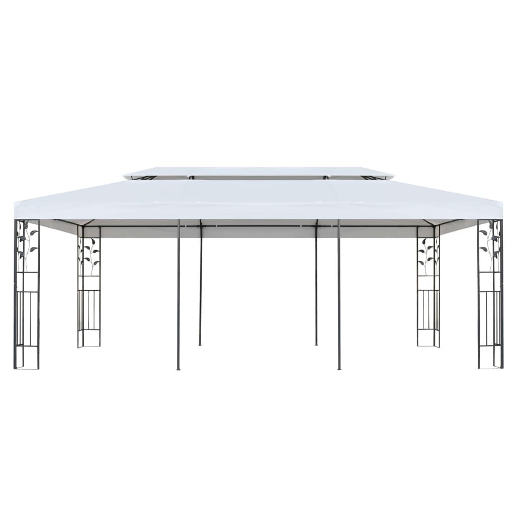 Gazebo 9.8'x19.7' White at Set Shop and Smile