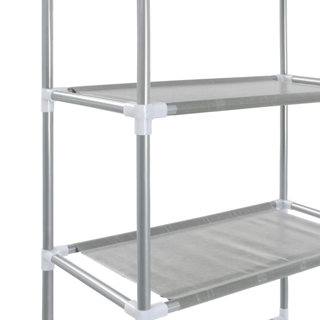 3-Tier Storage Rack over Toilet Silver 20.9"x11"x66.5" at Set Shop and Smile