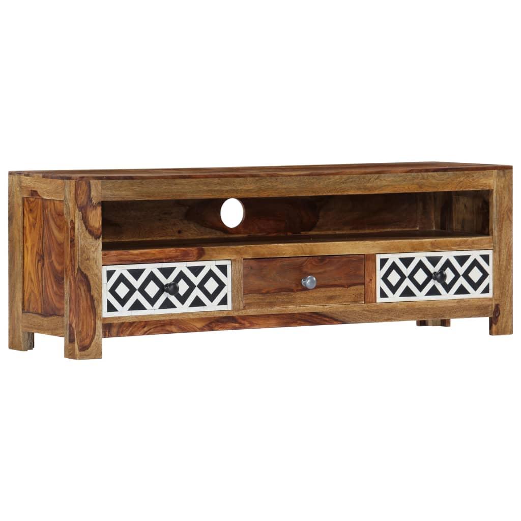 TV Cabinet 47.2"x11.8"x15.7" Solid Sheesham Wood at Set Shop and Smile
