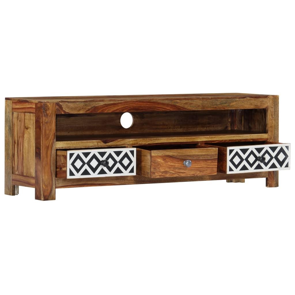 TV Cabinet 47.2"x11.8"x15.7" Solid Sheesham Wood at Set Shop and Smile