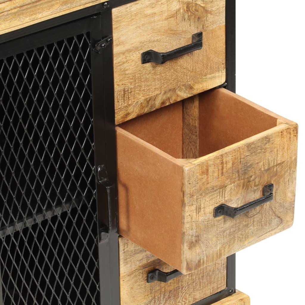 Sideboard 23.6"x11.8"x29.5" Solid Mango Wood at Set Shop and Smile