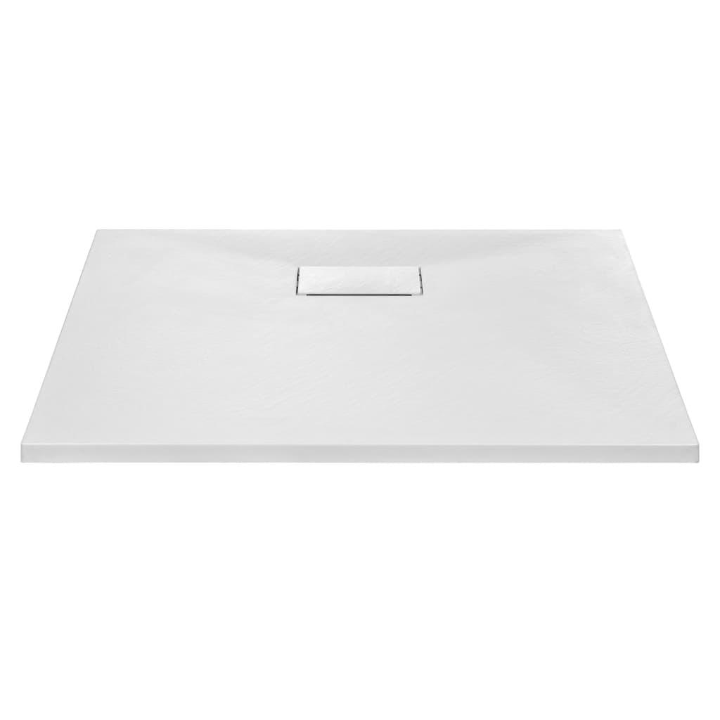 Shower Base Tray SMC White 35.4"x31.5" at Set Shop and Smile