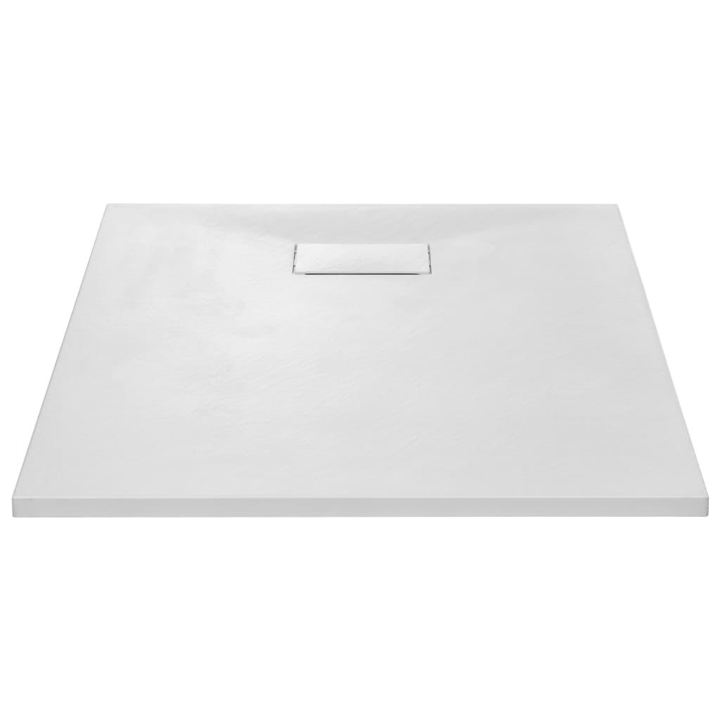 Shower Base Tray SMC White 39.4"x31.5" at Set Shop and Smile